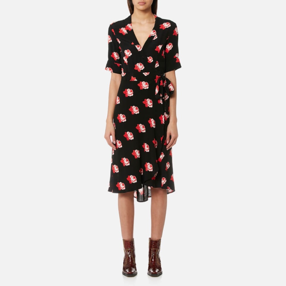 Ganni Harley Wrap Dress